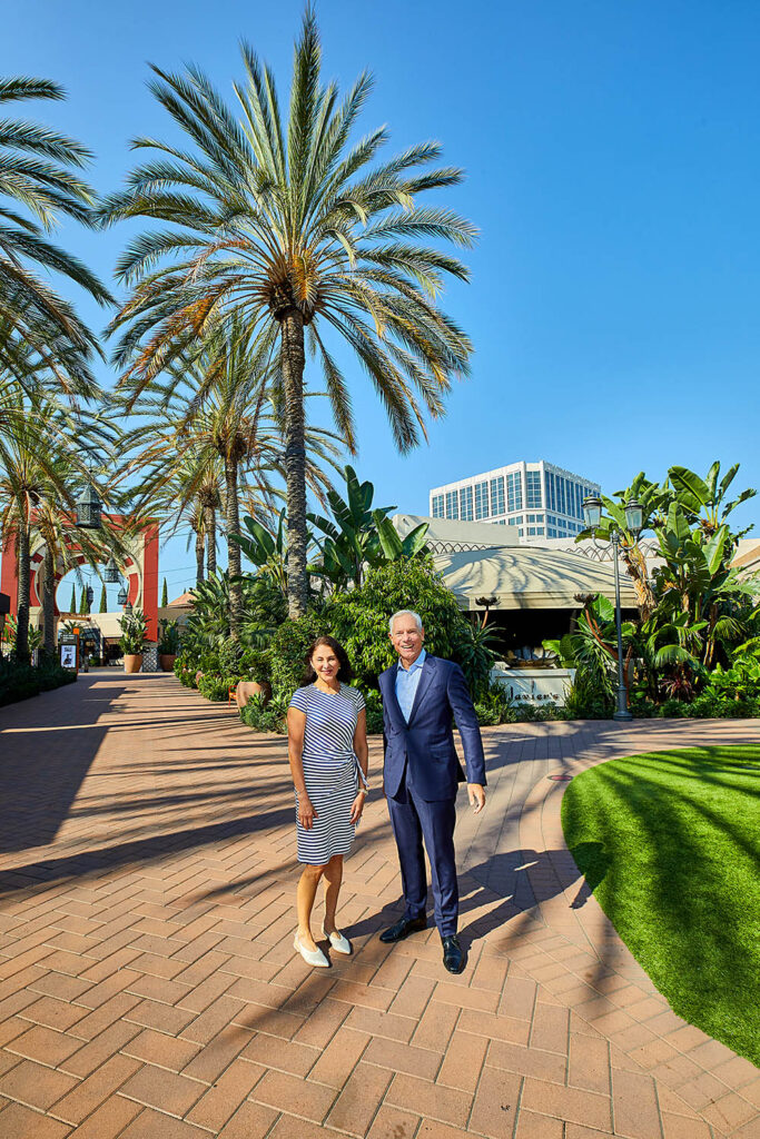 Ken Gillett and Javier’s general manager, Silvia Sosa